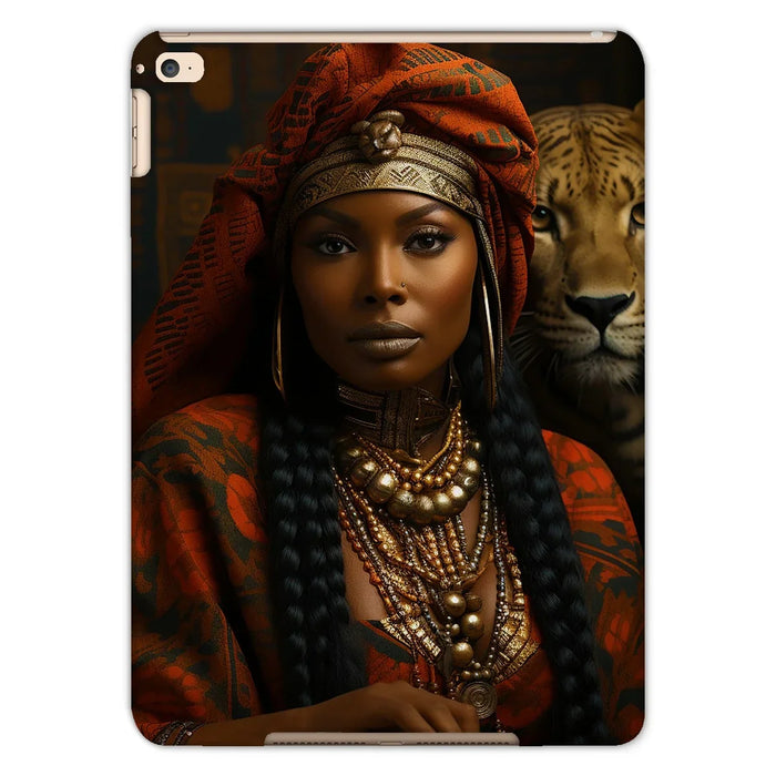 Empress Ebony Leopard Luxe MelanatedME Tablet Cases