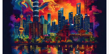 2024 Year Of The Dragon Celebration Sticker by Prodigi
