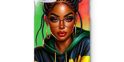 Irie Island Girl Snap Phone Case by Prodigi