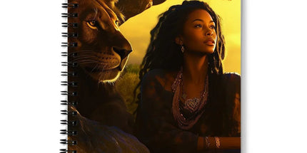 Empress Divine: The Black Feminine & Lion of Judah Legacy Notebook by Prodigi