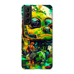 Mechanical Muse: Vibrant Graffiti Odyssey in Surreal Auto Wonderland Snap Phone Case - D'Sare