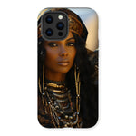 Blue Empress and The Majestic Leopard Tough Phone Case - D'Sare