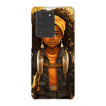 Autum Days Cute Black Girl MelanatedMe Snap Phone Case - D'Sare 