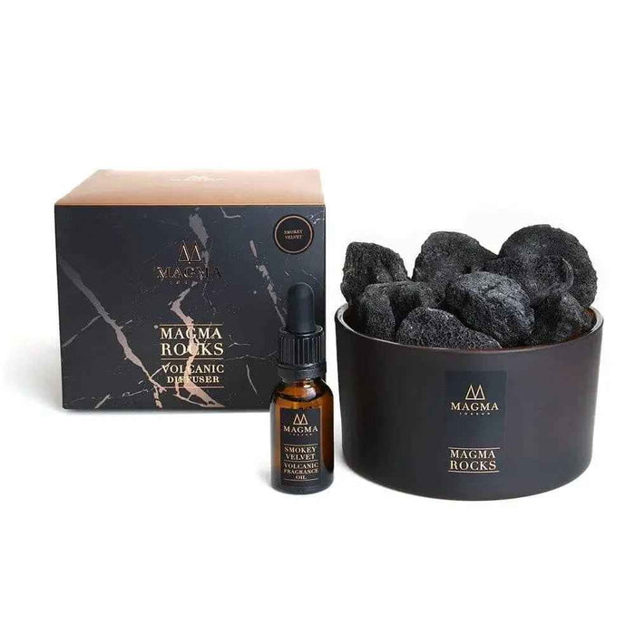 Magma London Smokey Velvet Volcanic Rock Diffuser