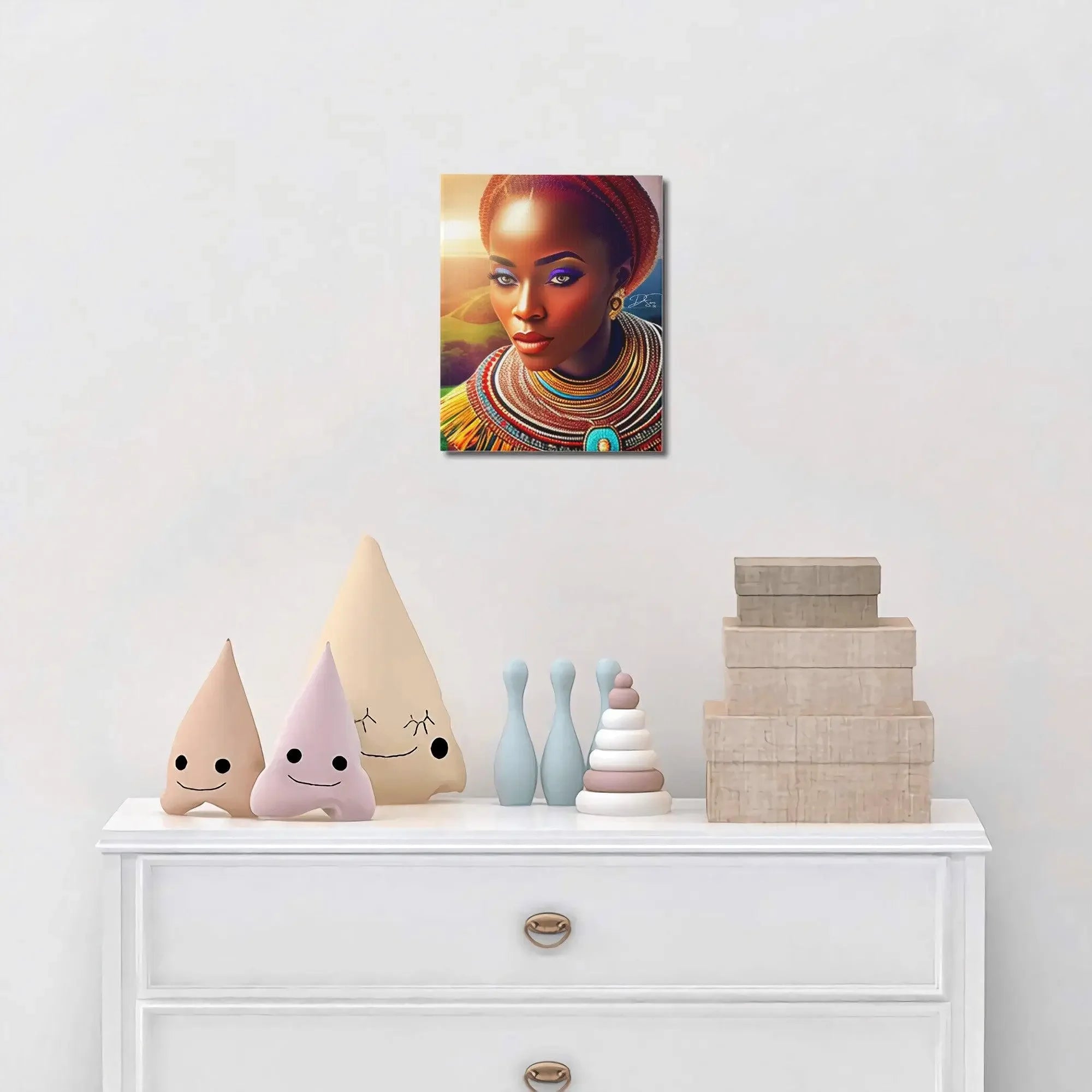 The Divine Elder Canvas Frameless Decorative Painting 8x10in - D'Sare 